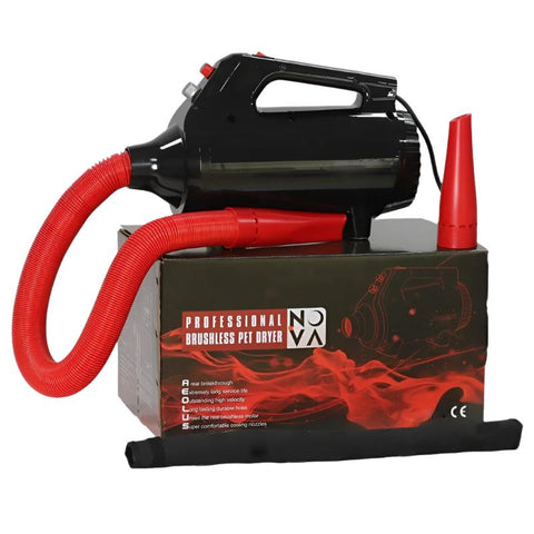 Pet hair dryer wholesaler factory New brushless motor hot sale cat hair dryer 2200W warm Adjustable wind speed pet blowing dryer
