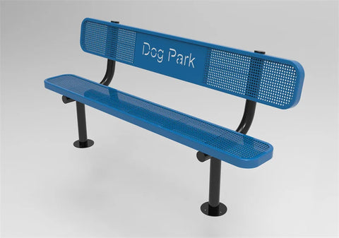dog park activities equipment outside backyard doggie pet agility training course expanded metal dog bench