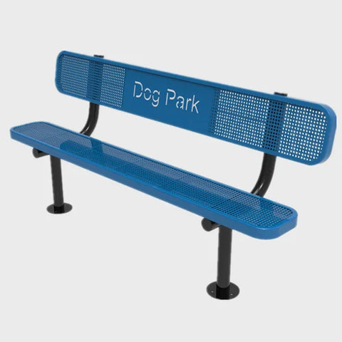 dog park activities equipment outside backyard doggie pet agility training course expanded metal dog bench