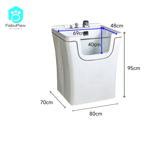 Luxury Acrylic Freestanding Indoor Pets SPA Bath Tub