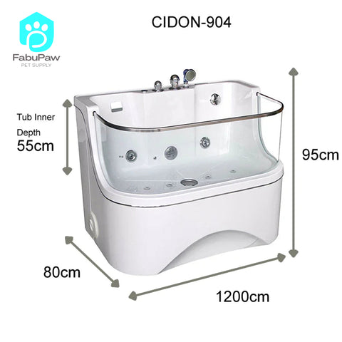 Luxury Acrylic Freestanding Indoor Pets SPA Bath Tub