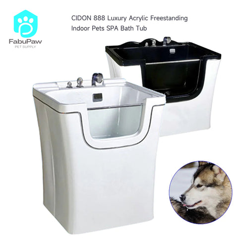 Luxury Acrylic Freestanding Indoor Pets SPA Bath Tub