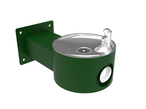Customized Freestanding Stainless Steel Bottle Filler Bubbler Outdoor Water Drinking Fountain Pedestal Fountain with Pet Station