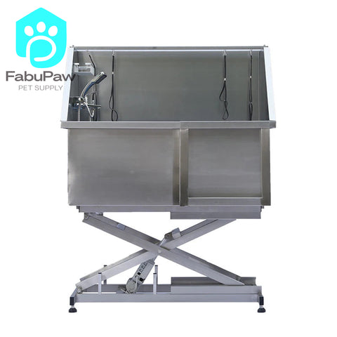 Stainless Steel Electric Lifting Pet Bath Sink For Animals