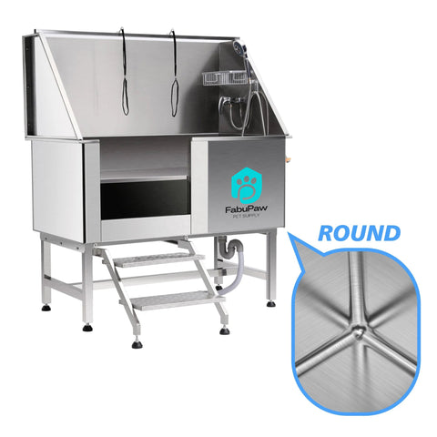 Wholesale Superior Portable Stainless Steel Dog Grooming Bath Tub Portable Bathtub Washing Station Spa Tubs Bathing Products