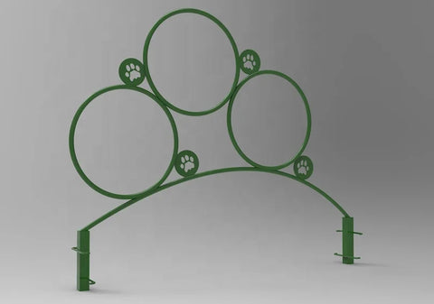dog park activities equipment outside backyard doggie pet agility training course obstacle products embedded dog hoop jump