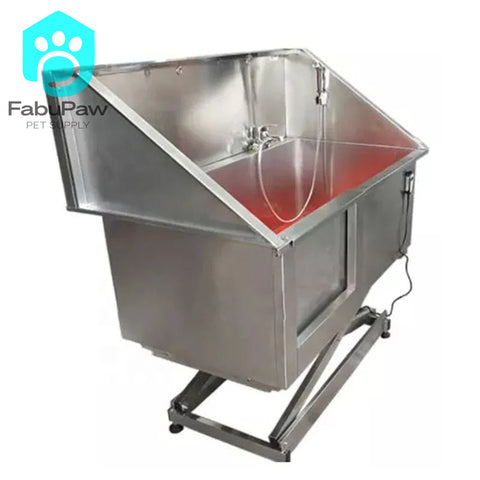 Stainless Steel Electric Lifting Pet Bath Sink For Animals