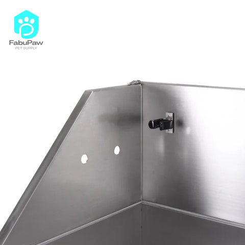 Multifunction Deluxe Electric Lifting Stainless Steel Dog Bath Wash Machine Bathing Tub Bathtub For Pet Salon And Groomers