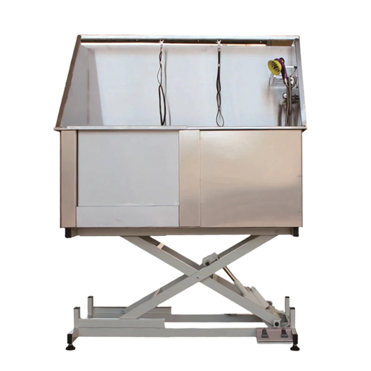 Stainless Steel Electric Lifting Bath Sink For Animals For Pet Shop