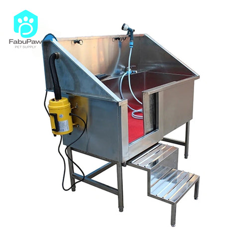 Stainless Steel Professional Dog Grooming Tub Big Luxury Indoor Pet Bath Tubs Pet Grooming Tub