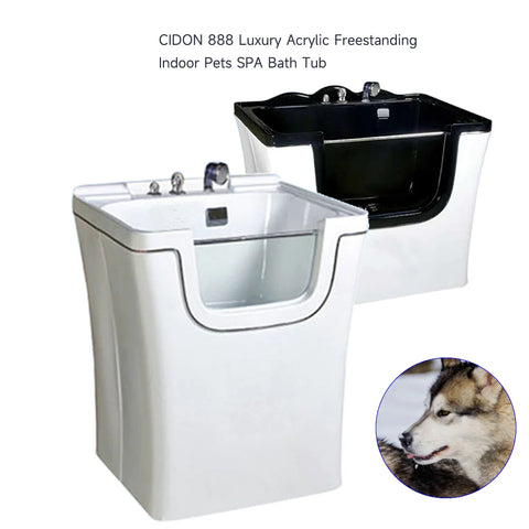 Luxury Acrylic Freestanding Indoor Pets SPA Bath Tub
