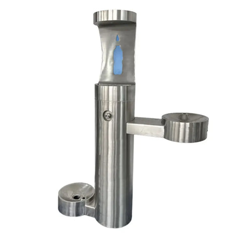 stainless steel drinking bowl outdoor drinking fountain machine
