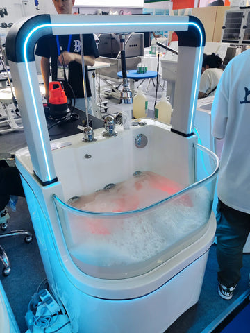New design Pet Grooming SPA Bath Tubs With Function of Circulating Water