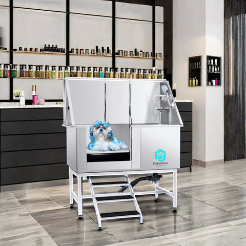 Manufacturer Multifunction Foldable Stainless Steel Pet Grooming Tub