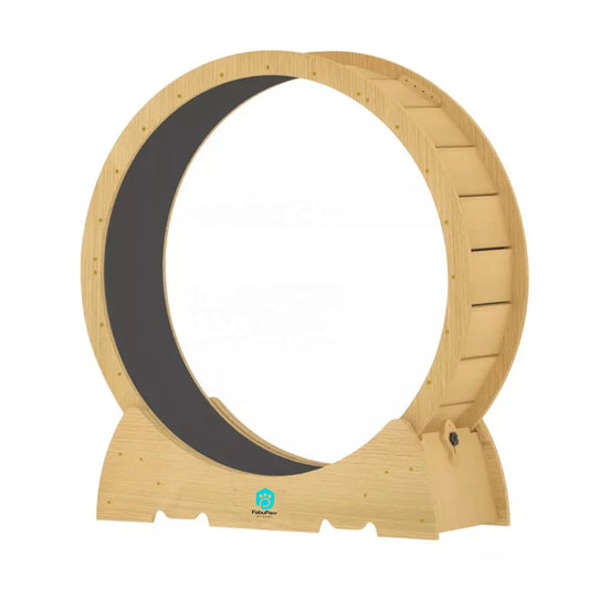 Petsproofing Interactive Anti-depression Wooden Fiber Board Pet Tread Exercise Running Wheel Cat Exercise Dog Fun Treadmill Toy