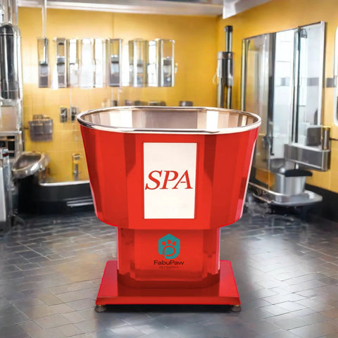 New Sustainable Multifunction Stainless Steel Pet Spa Wash Station Microbubble Massage Bathing Tub Dog Cat Grooming Cleansing