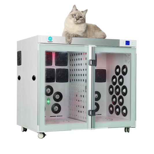 Pet supplies Automatic High Velocity Dog Pet Pets Petkit Cat hair blower force groomers Dryer box drying Cabin grooming Machine
