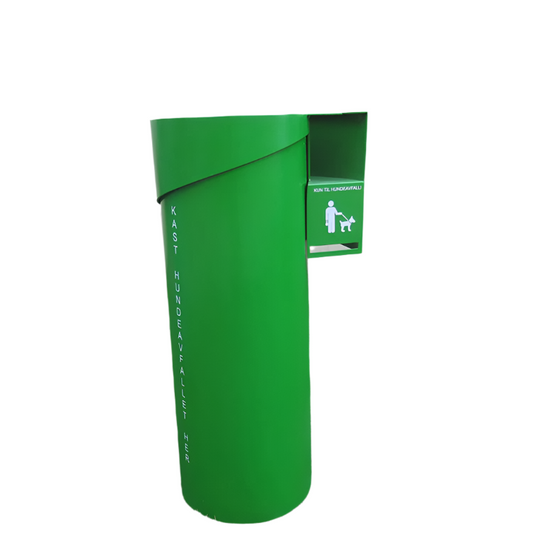 Outdoor Cleaning Products Rubbish Bin Fully Assemble Metal Litter Container Pet Poop Station