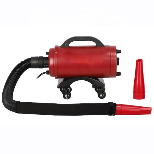 2200W Dog Air Dryer Adjustable Heating Wind Speed Pet Grooming Dog Air Dryer Hair Blowing