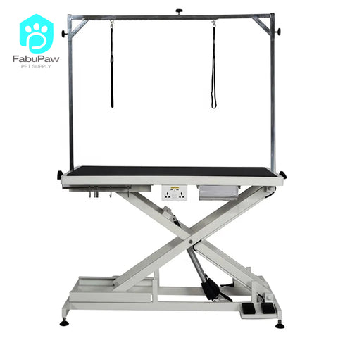 Pet Grooming Table Customized Manufacturer Electric Lifting Pet Grooming table Convenient storage charging grooming Table