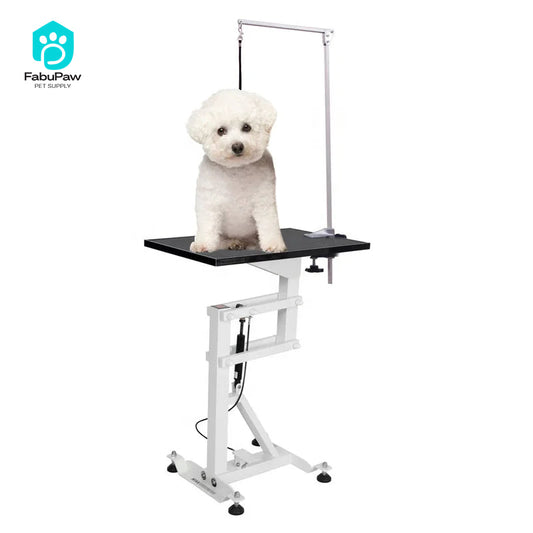 Pet grooming table wholesale rectangle air lift factory new pet grooming table dog beauty salon arm Portable grooming table